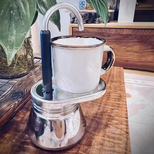 Moka mini cuello ganso
